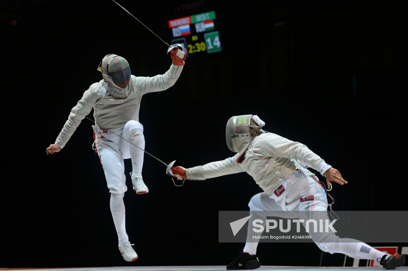 World Fencing Championships 2014 in Kazan. Day seven