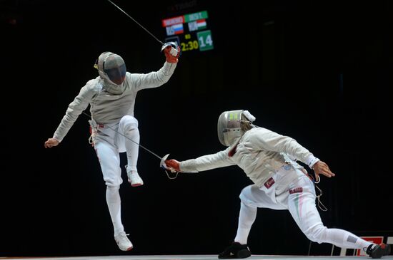 World Fencing Championships 2014 in Kazan. Day seven