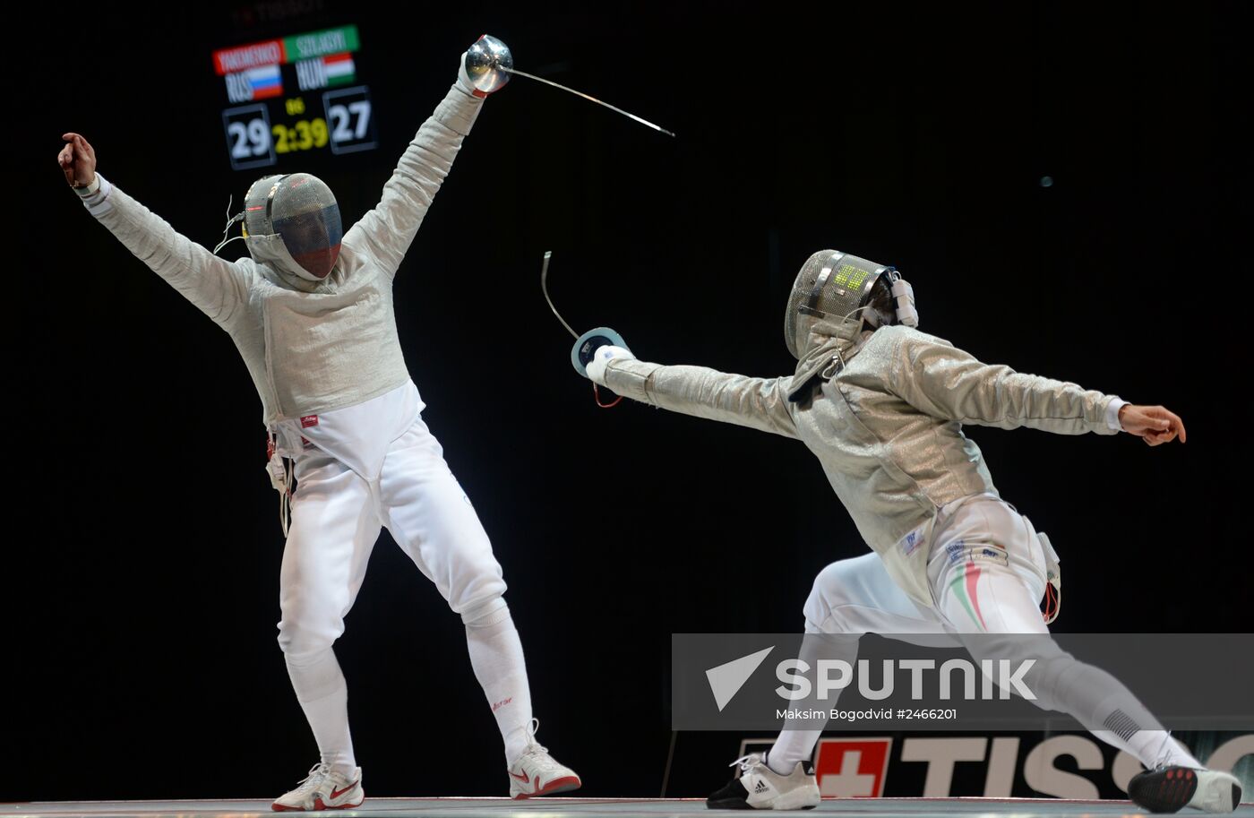 World Fencing Championships 2014 in Kazan. Day seven
