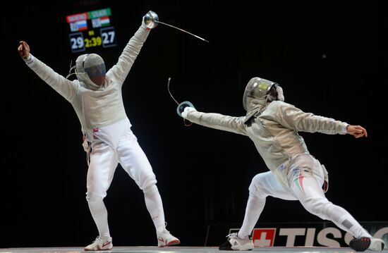 World Fencing Championships 2014 in Kazan. Day seven