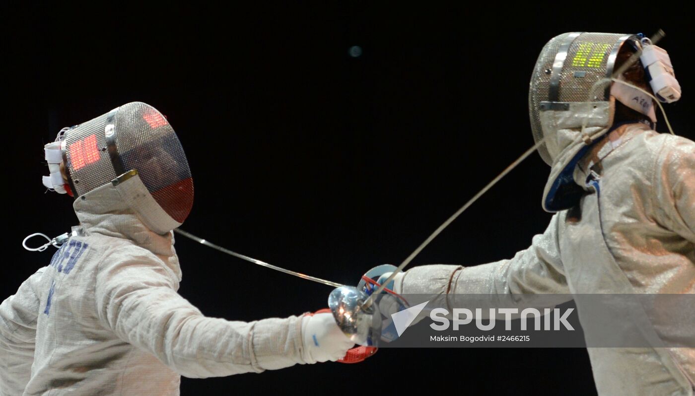 World Fencing Championships 2014 in Kazan. Day seven