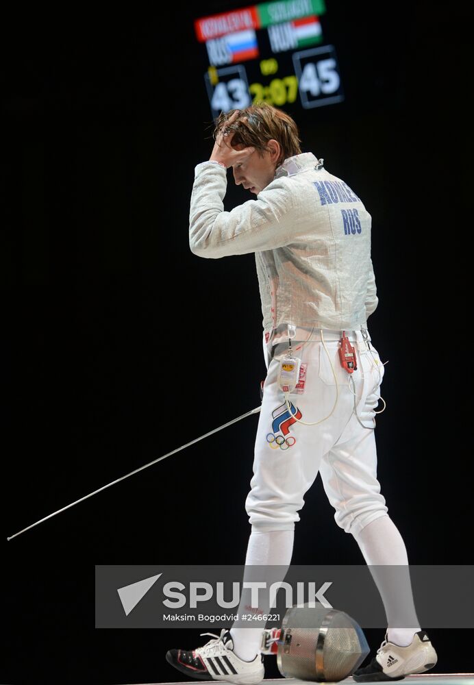 World Fencing Championships 2014 in Kazan. Day seven