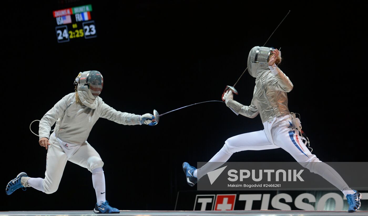 World Fencing Championships 2014 in Kazan. Day seven