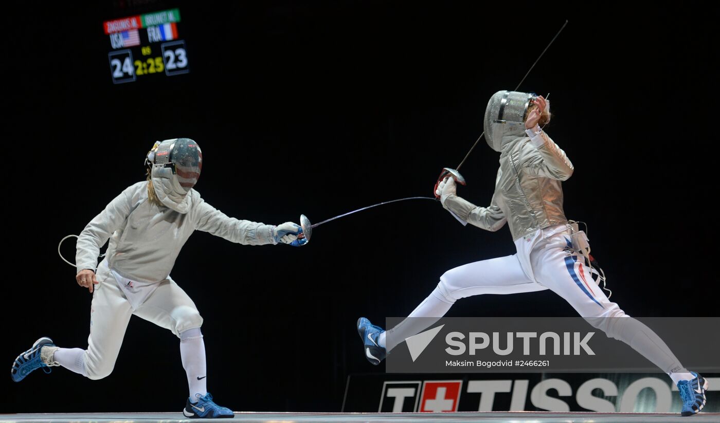 World Fencing Championships 2014 in Kazan. Day seven