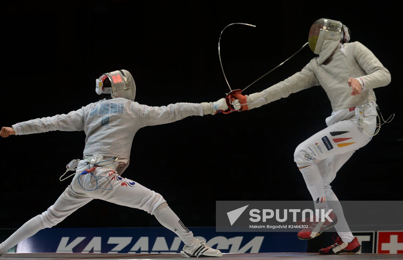 World Fencing Championships 2014 in Kazan. Day seven