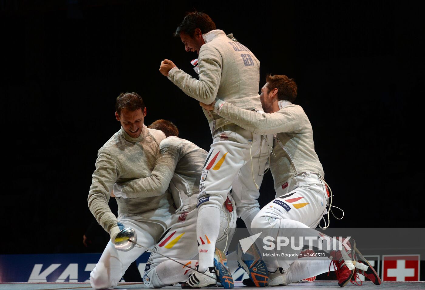 World Fencing Championships 2014 in Kazan. Day seven