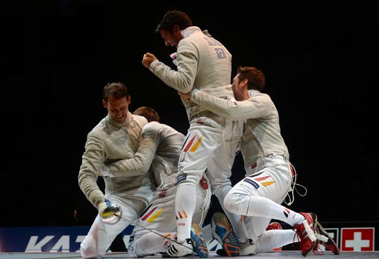 World Fencing Championships 2014 in Kazan. Day seven