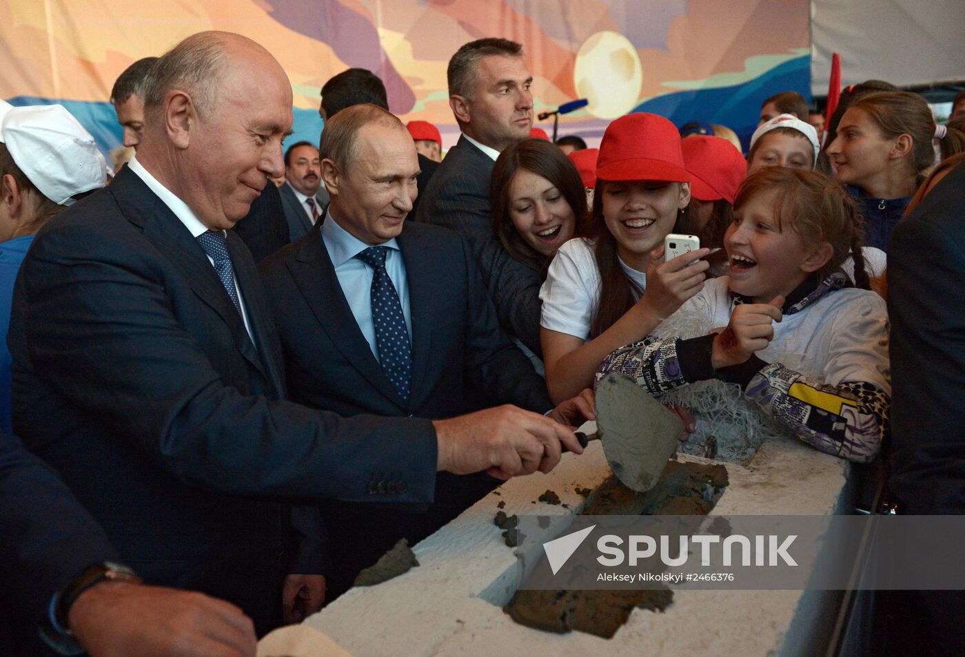 Vladimir Putin visits the Samara Region