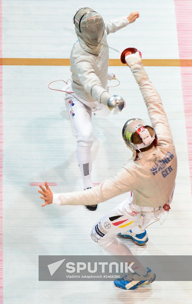 World Fencing Championships 2014 in Kazan. Day seven