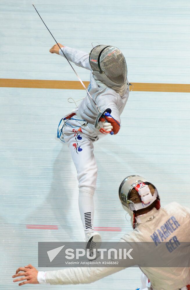 World Fencing Championships 2014 in Kazan. Day seven