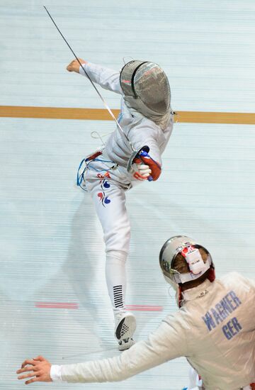 World Fencing Championships 2014 in Kazan. Day seven