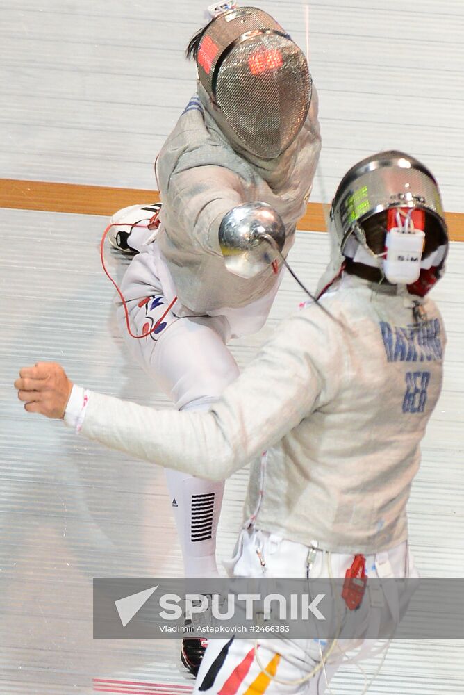 World Fencing Championships 2014 in Kazan. Day seven