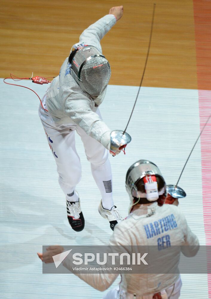 World Fencing Championships 2014 in Kazan. Day seven
