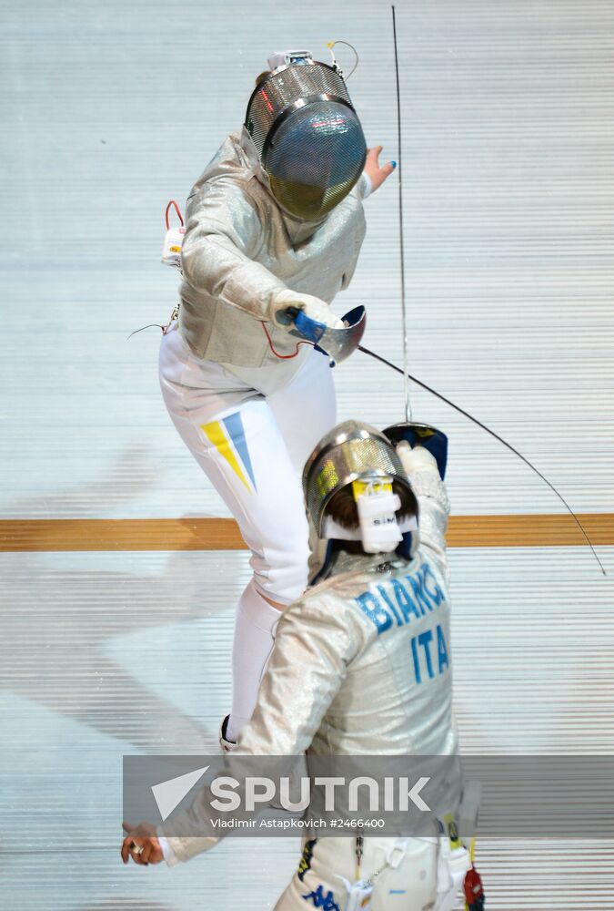 World Fencing Championships 2014 in Kazan. Day seven