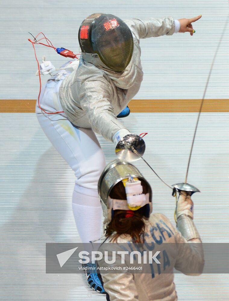 World Fencing Championships 2014 in Kazan. Day seven