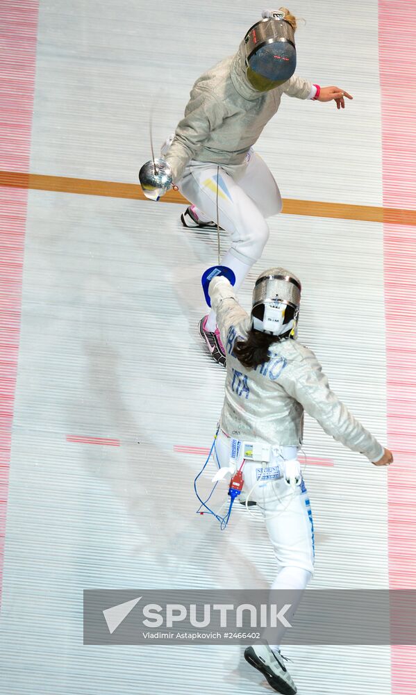 World Fencing Championships 2014 in Kazan. Day seven