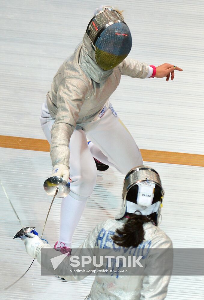 World Fencing Championships 2014 in Kazan. Day seven