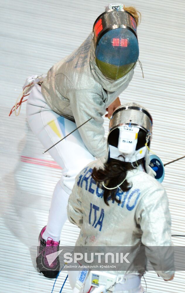 World Fencing Championships 2014 in Kazan. Day seven