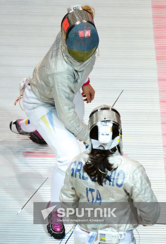 World Fencing Championships 2014 in Kazan. Day seven