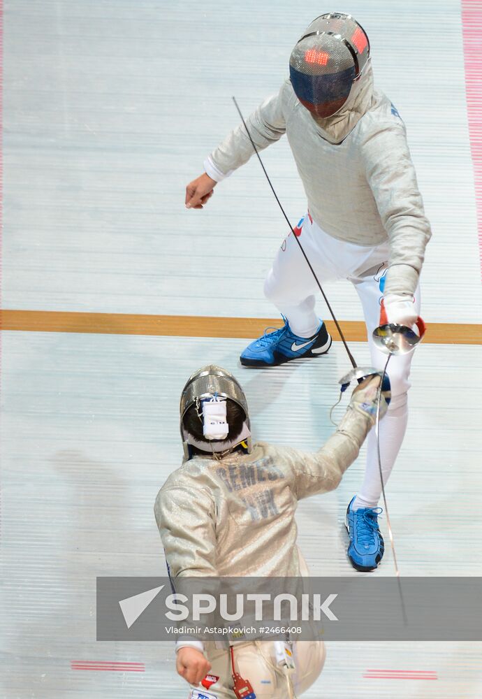 World Fencing Championships 2014 in Kazan. Day seven