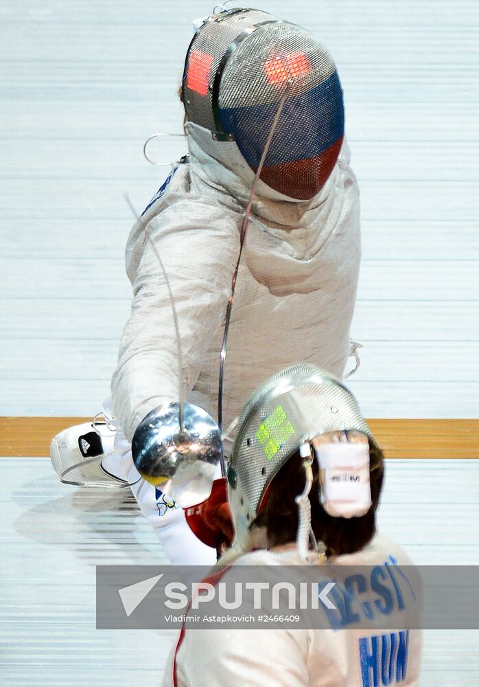 World Fencing Championships 2014 in Kazan. Day seven