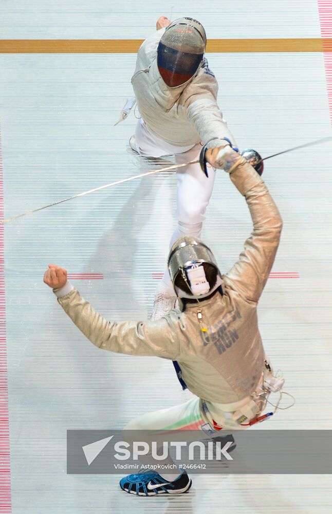 World Fencing Championships 2014 in Kazan. Day seven