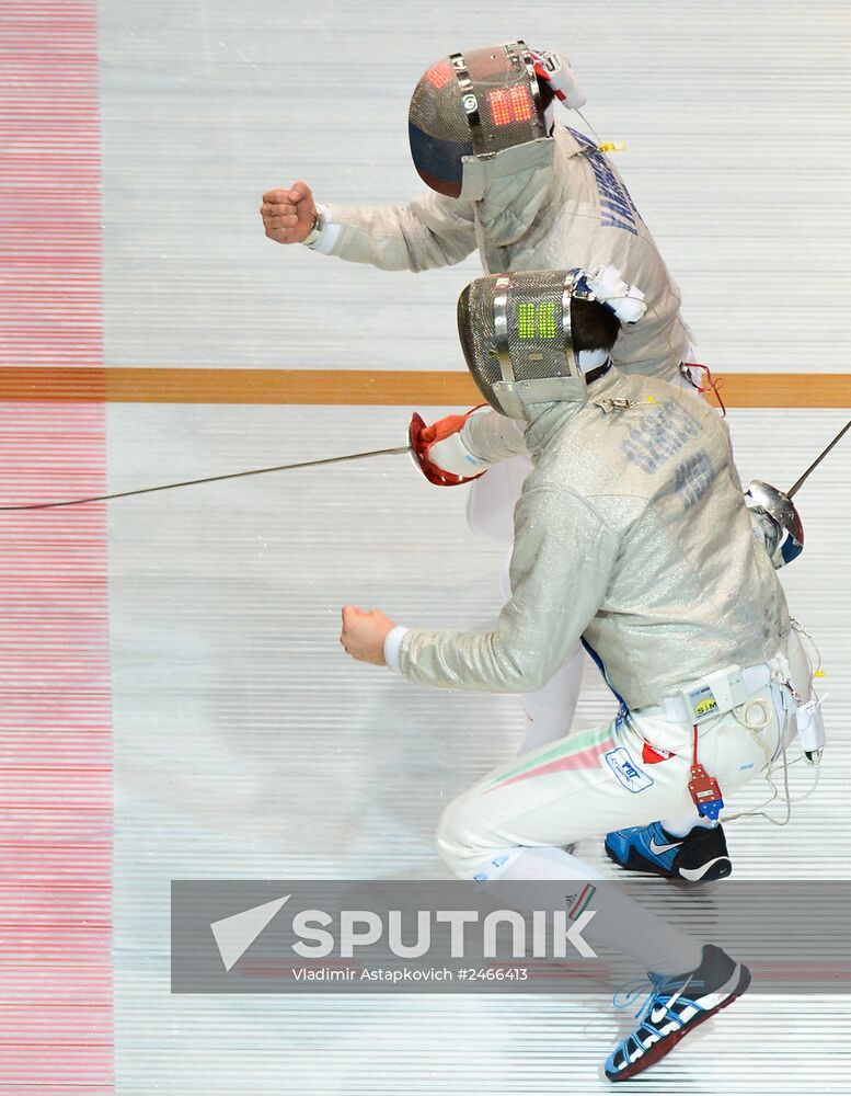 World Fencing Championships 2014 in Kazan. Day seven