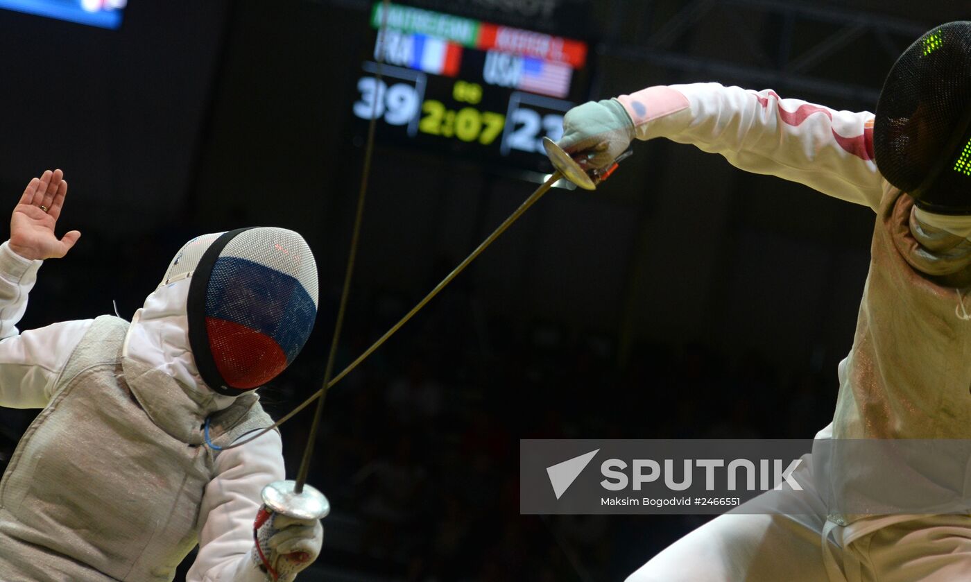 World Fencing Championships 2014 in Kazan. Day seven