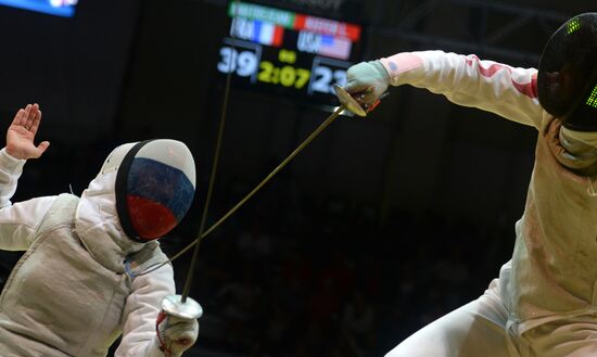 World Fencing Championships 2014 in Kazan. Day seven