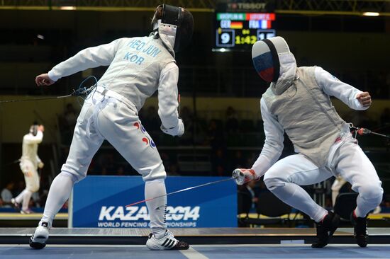 World Fencing Championships 2014 in Kazan. Day seven