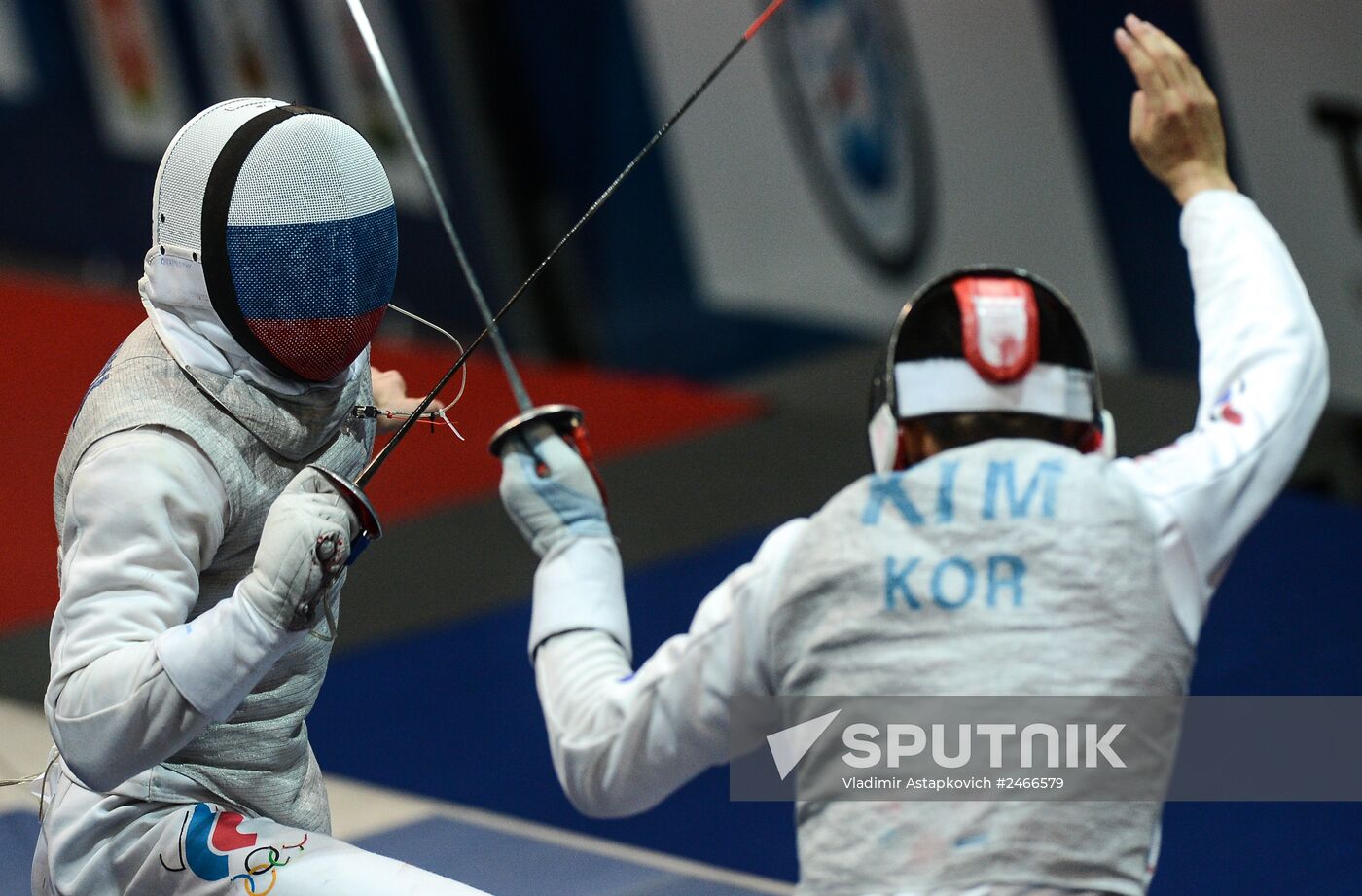 World Fencing Championships 2014 in Kazan. Day seven