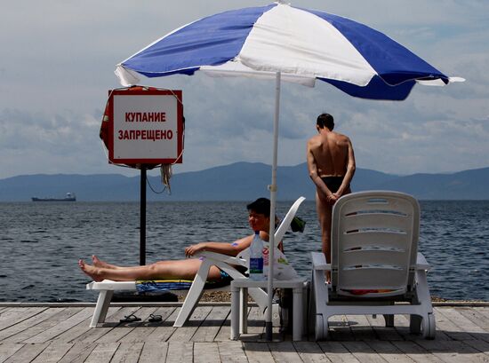 Relaxing at Vladivostok beaches