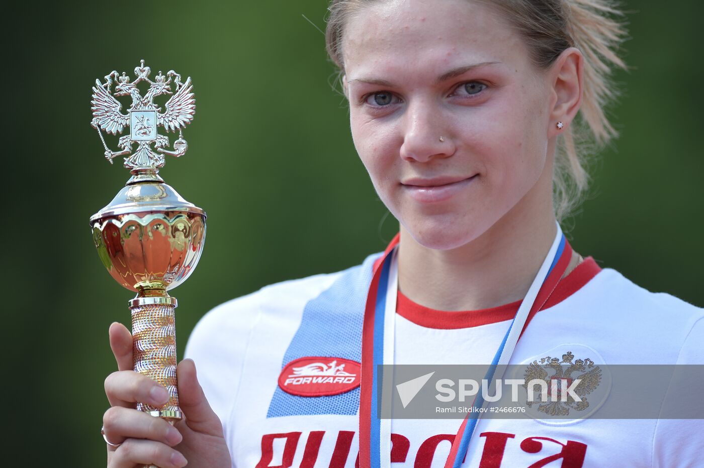 Russian Modern Pentathlon Championship. Women's event.