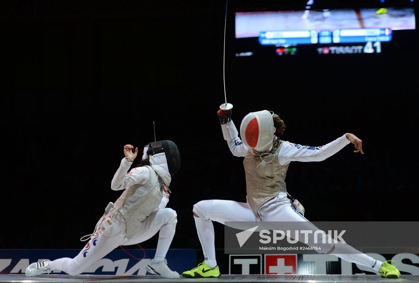 World Fencing Championships 2014 in Kazan. Day eight