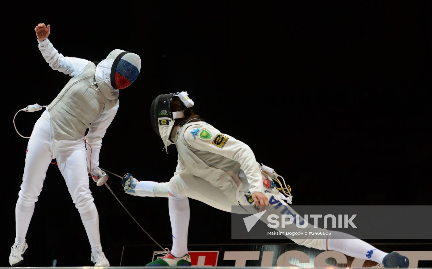 World Fencing Championships 2014 in Kazan. Day seven