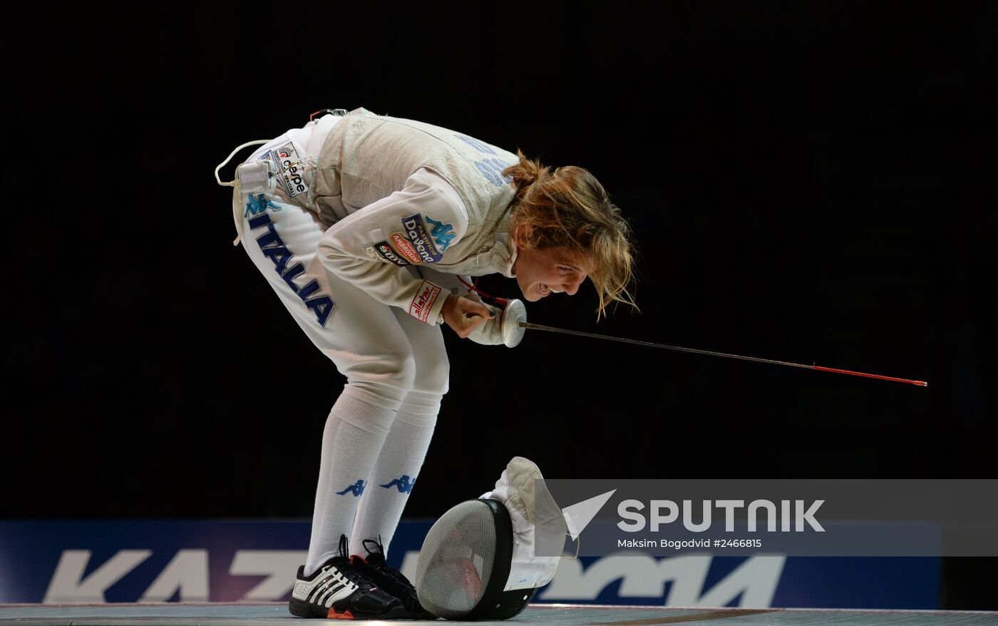 World Fencing Championships 2014 in Kazan. Day eight