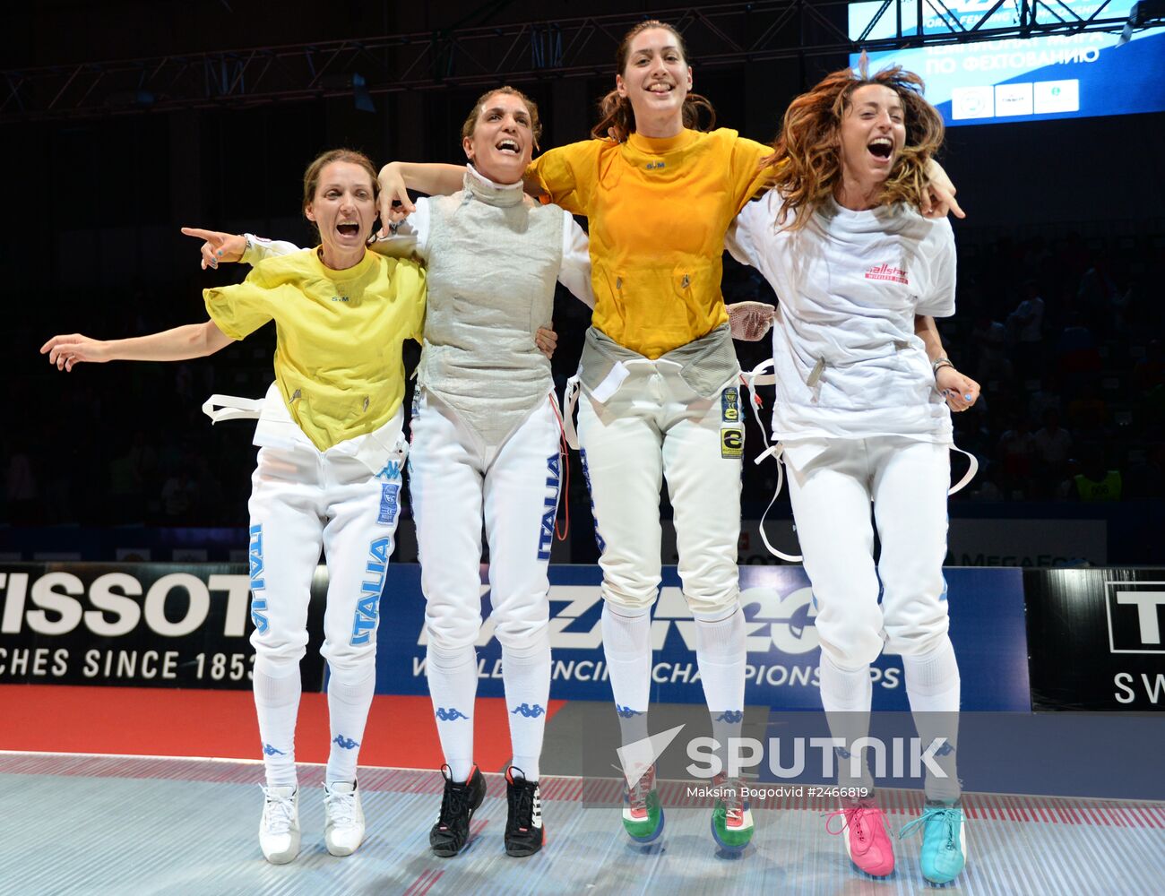 World Fencing Championships 2014 in Kazan. Day eight