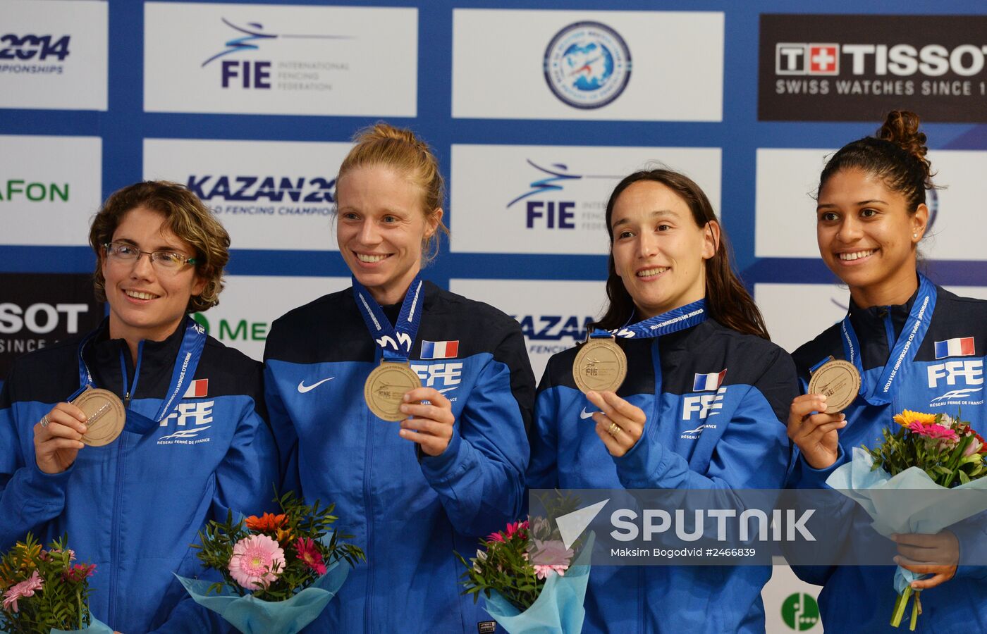 World Fencing Championships 2014 in Kazan. Day eight