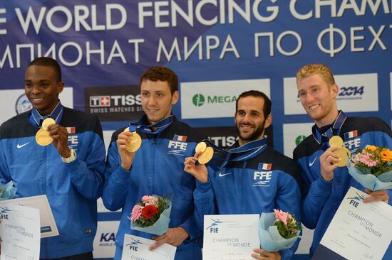 World Fencing Championships 2014 in Kazan. Day eight