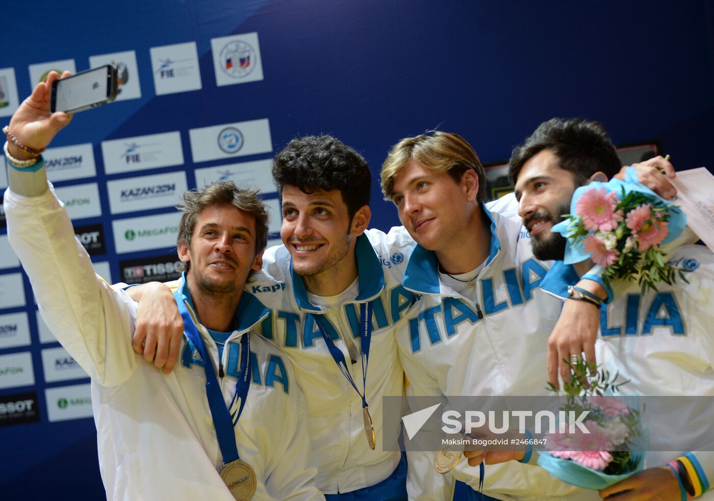 World Fencing Championships 2014 in Kazan. Day seven