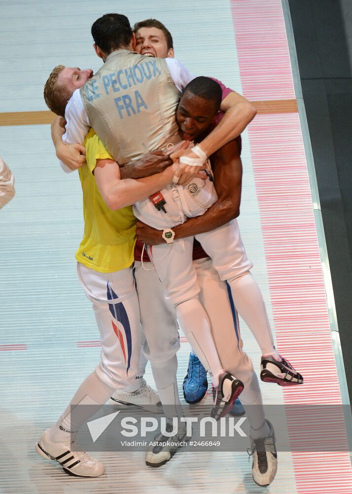 World Fencing Championships 2014 in Kazan. Day seven