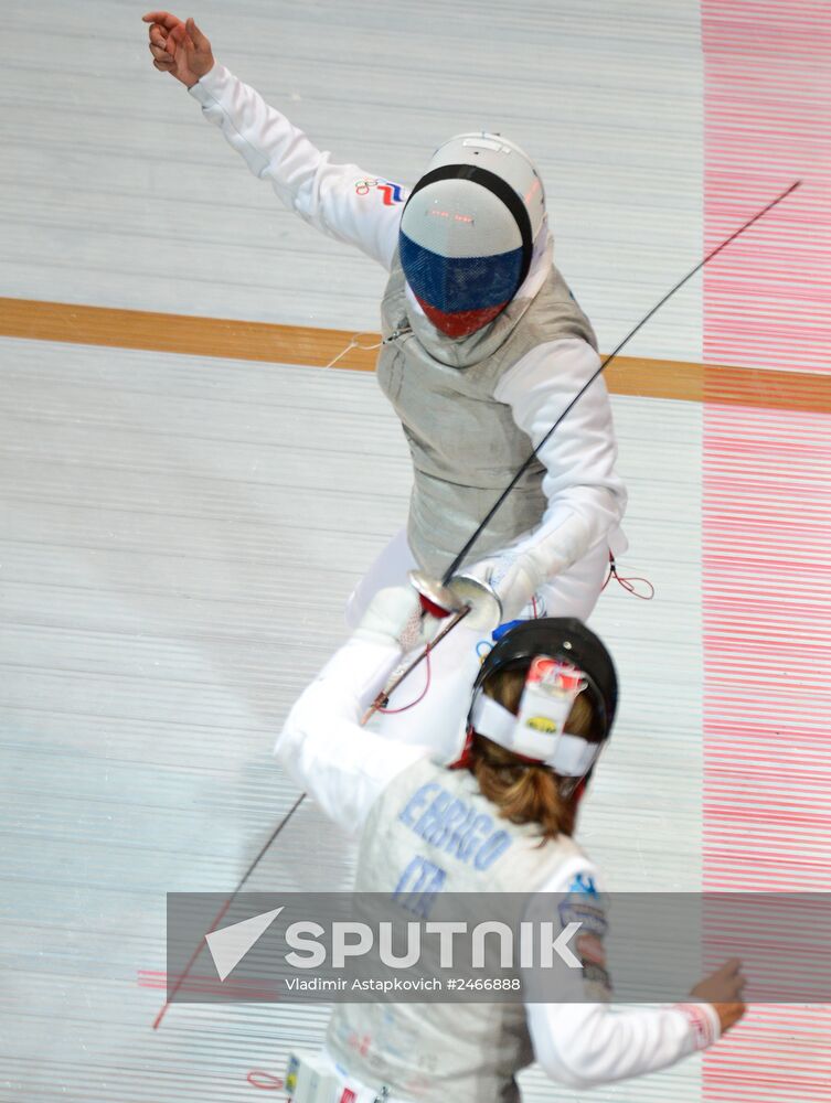 World Fencing Championships 2014 in Kazan. Day seven