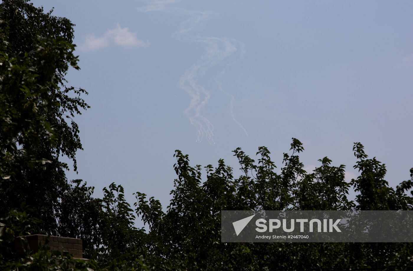 Military plane shot down near Donetsk