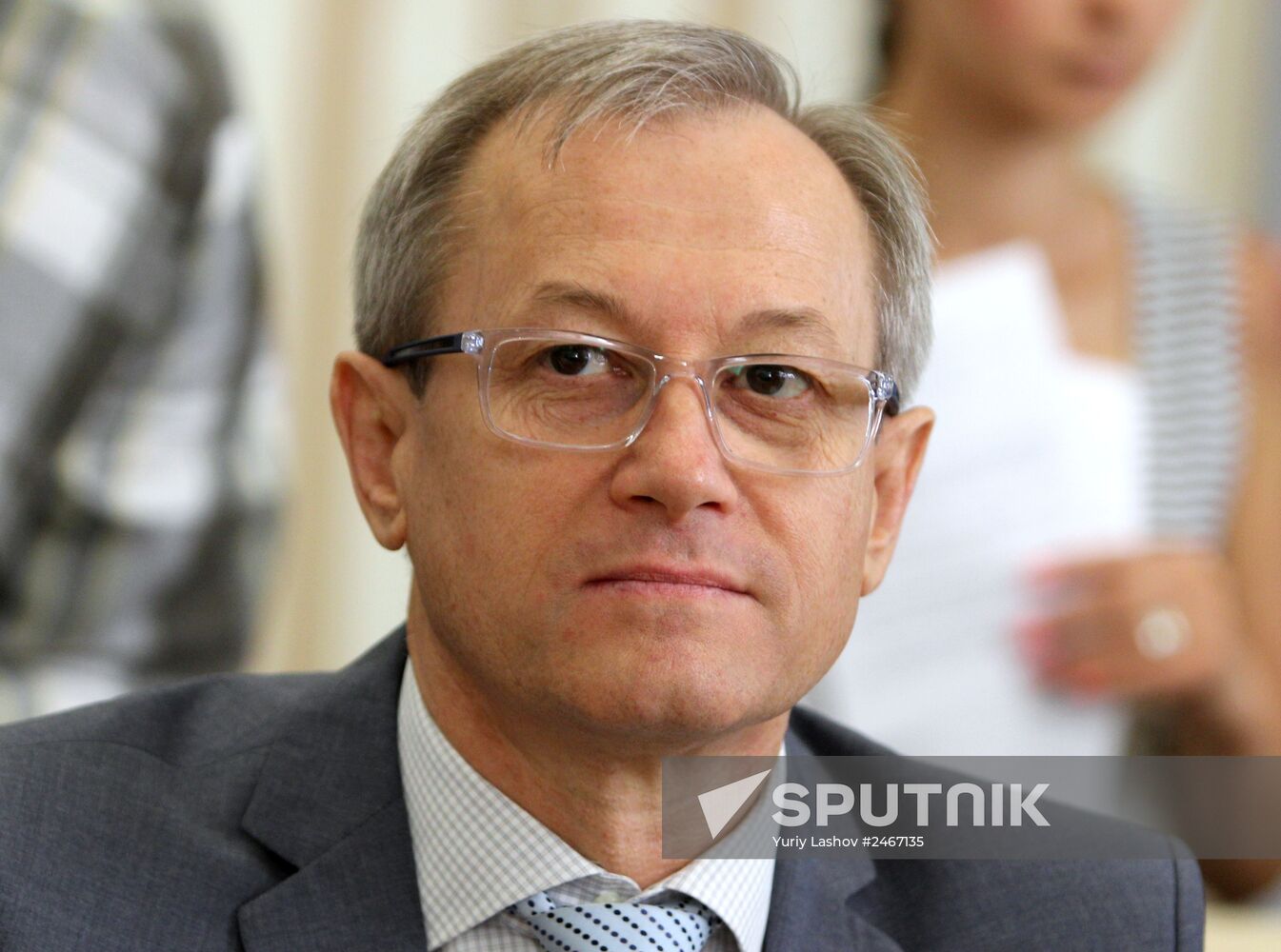 Crimean Minister of Fuel and Energy Sergei Yegorov