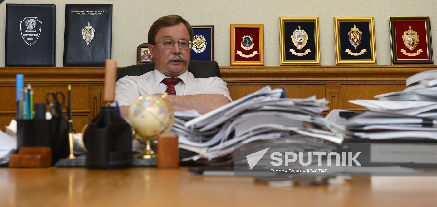Ilya Rogachyov gives interview
