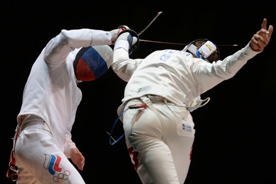 World Fencing Championships 2014 in Kazan. Day nine