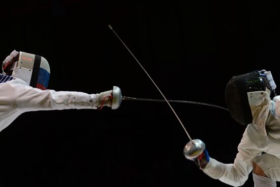World Fencing Championships 2014 in Kazan. Day nine