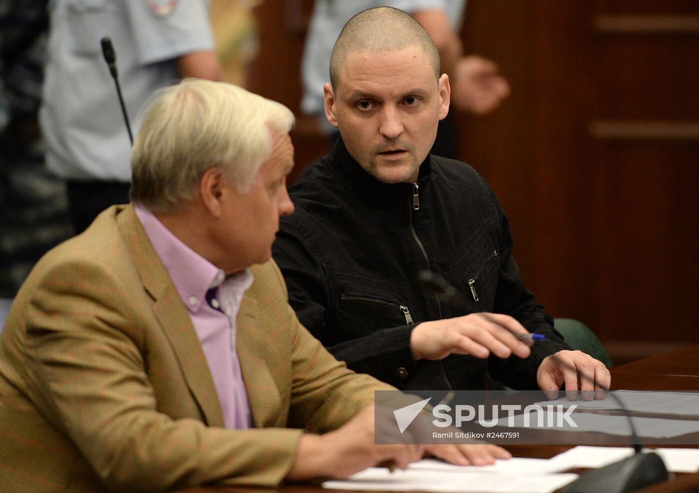 Verdict announced to Sergei Udaltsov, Leonid Razvozzhayev