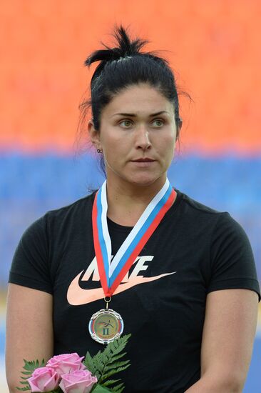 Track and field. Russian Championships. Day Two