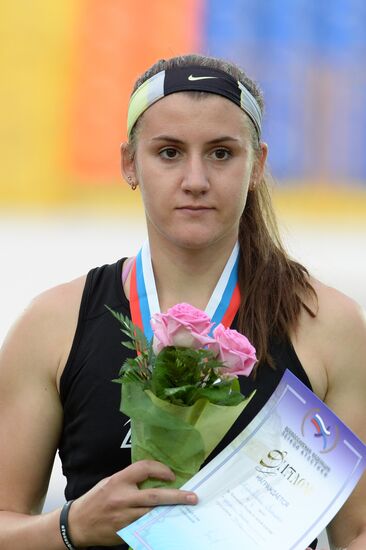 Track and field. Russian Championships. Day Two
